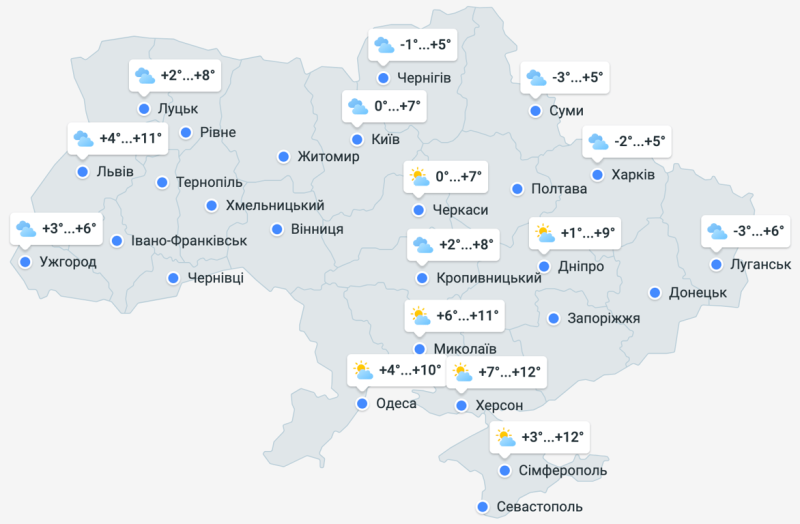 Тепло, але з опадами — чого очікувати від погоди завтра