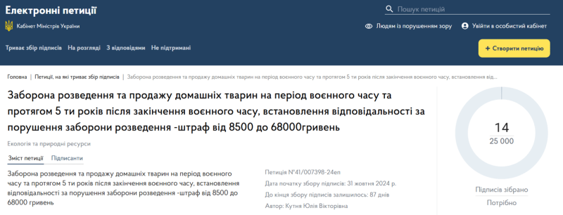 Українців хочуть штрафувати за розведення тварин — деталі