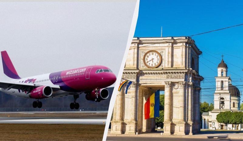 Wizz Air запускає шість нових напрямків з аеропорту Кишинева